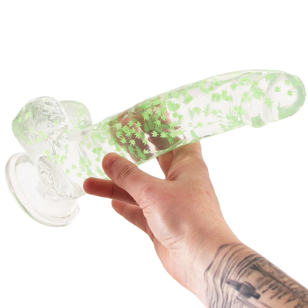 I Leaf Dick Glow In The Dark Dildo