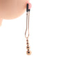 Selopa Beaded Nipple Clamps in Rose Gold